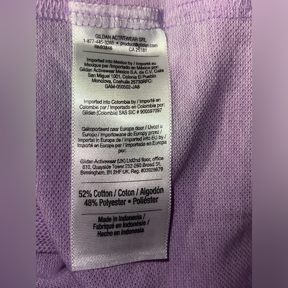 PRIM+PREUX BUTTON DOWN SHIRT CASUAL MEN’S LONG SLEEVE PURPLE COLOR SIZE LARGE - Picture 6 of 9